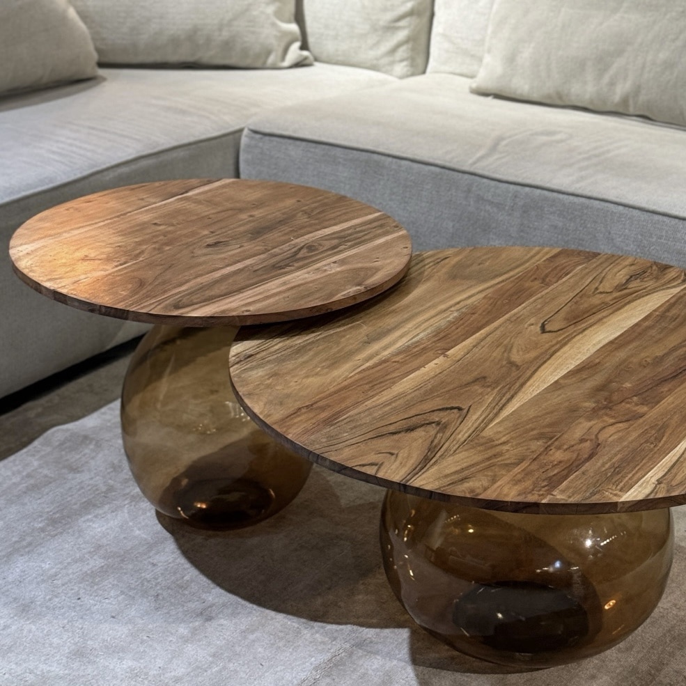 שולחן צד קטן גלורי בסיס זכוכית חומה פלטה עץ דגם ראבי - חיסול! שולחן צד קטן גלורי בסיס זכוכית חומה פלטה עץ דגם ראבי - חיסול!