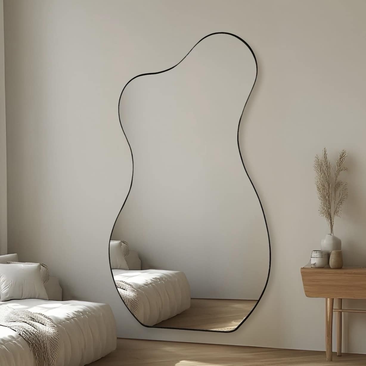 מראה גוף אמורפית דגם שחם מראה גוף אמורפית דגם שחם