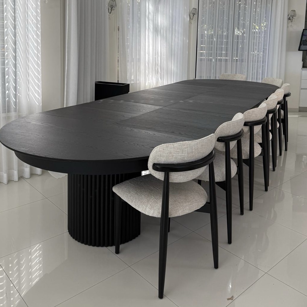 פינת אוכל מעוצבת נפתחת דגם אייקון | בעיצוב אישי פינת אוכל מעוצבת נפתחת דגם אייקון | בעיצוב אישי