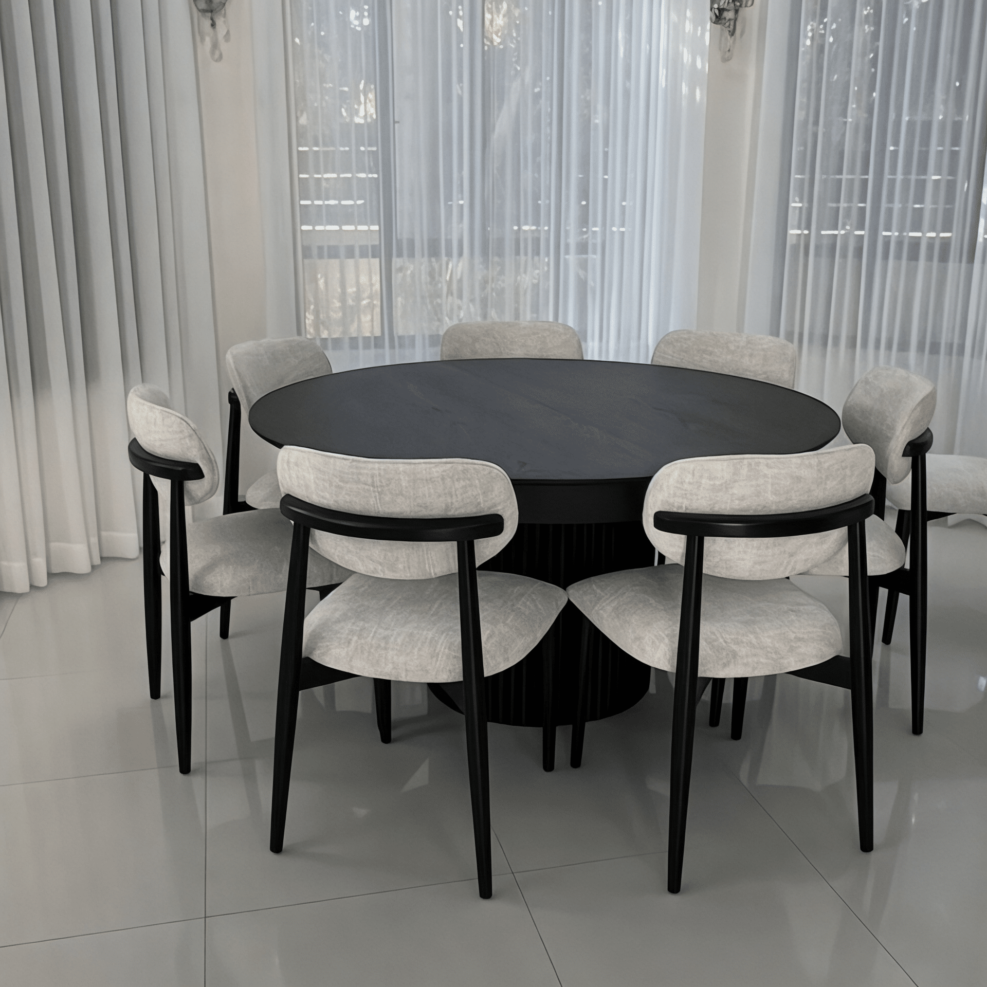 פינת אוכל מעוצבת נפתחת דגם אייקון | בעיצוב אישי פינת אוכל מעוצבת נפתחת דגם אייקון | בעיצוב אישי