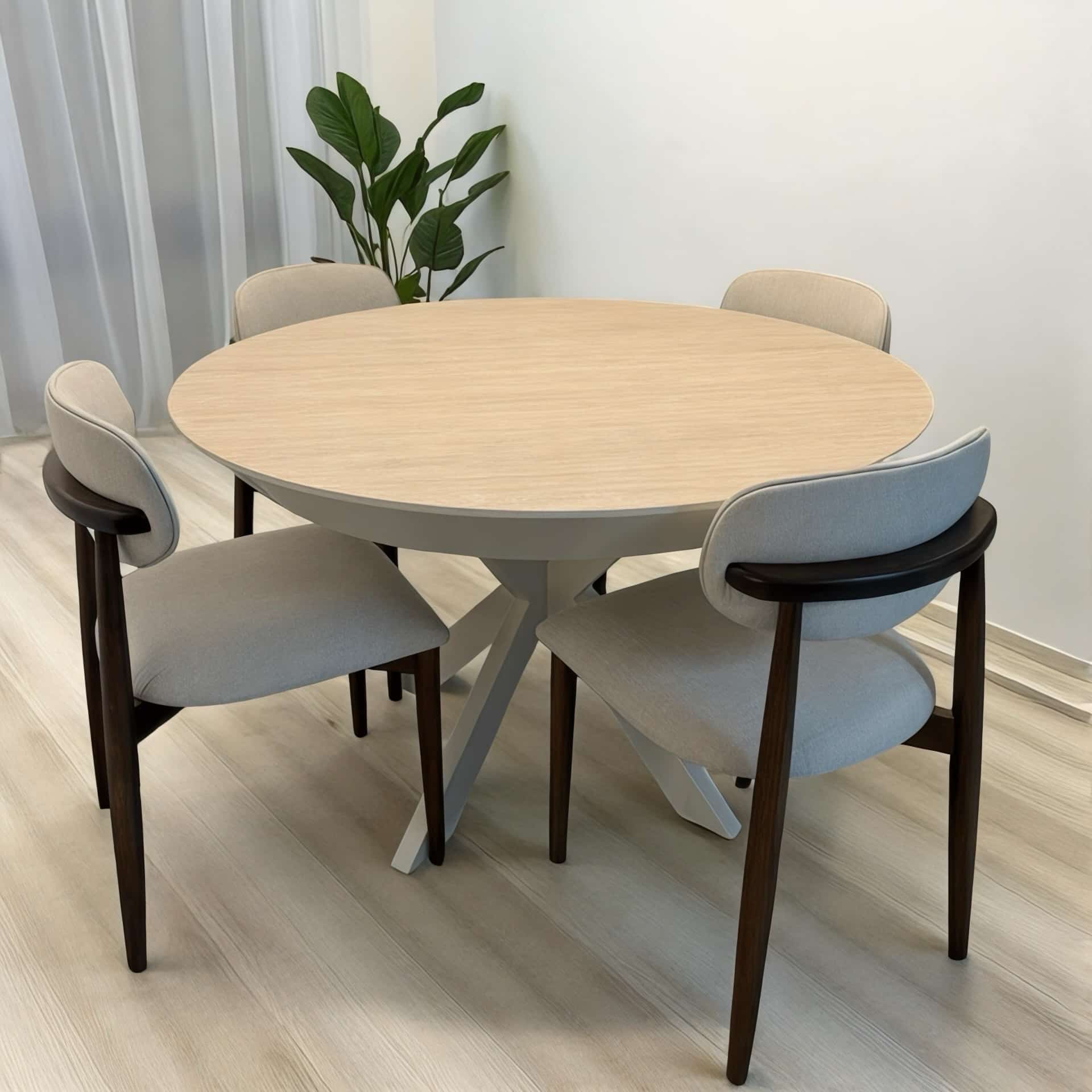 שולחן אוכל עגול יוקרתי דגם טיילור | בעיצוב אישי שולחן אוכל עגול יוקרתי דגם טיילור | בעיצוב אישי