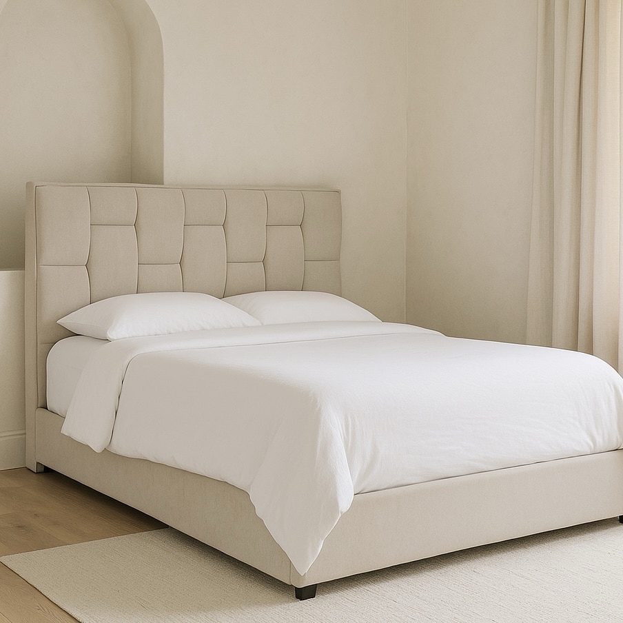 מיטה מעוצבת מולי אריג שמנת 160/200 דגם לוסי - קולקציה חדשה! מיטה מעוצבת מולי אריג שמנת 160/200 דגם לוסי - קולקציה חדשה!