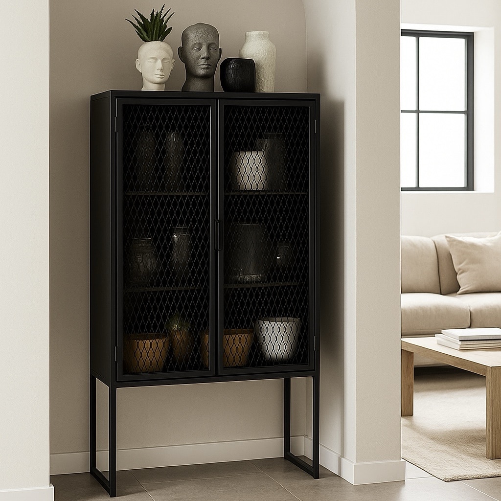 ארונית ברזל חזיתות רשת - במבצע מתצוגה | פגמים קלים ארונית ברזל חזיתות רשת - במבצע מתצוגה | פגמים קלים