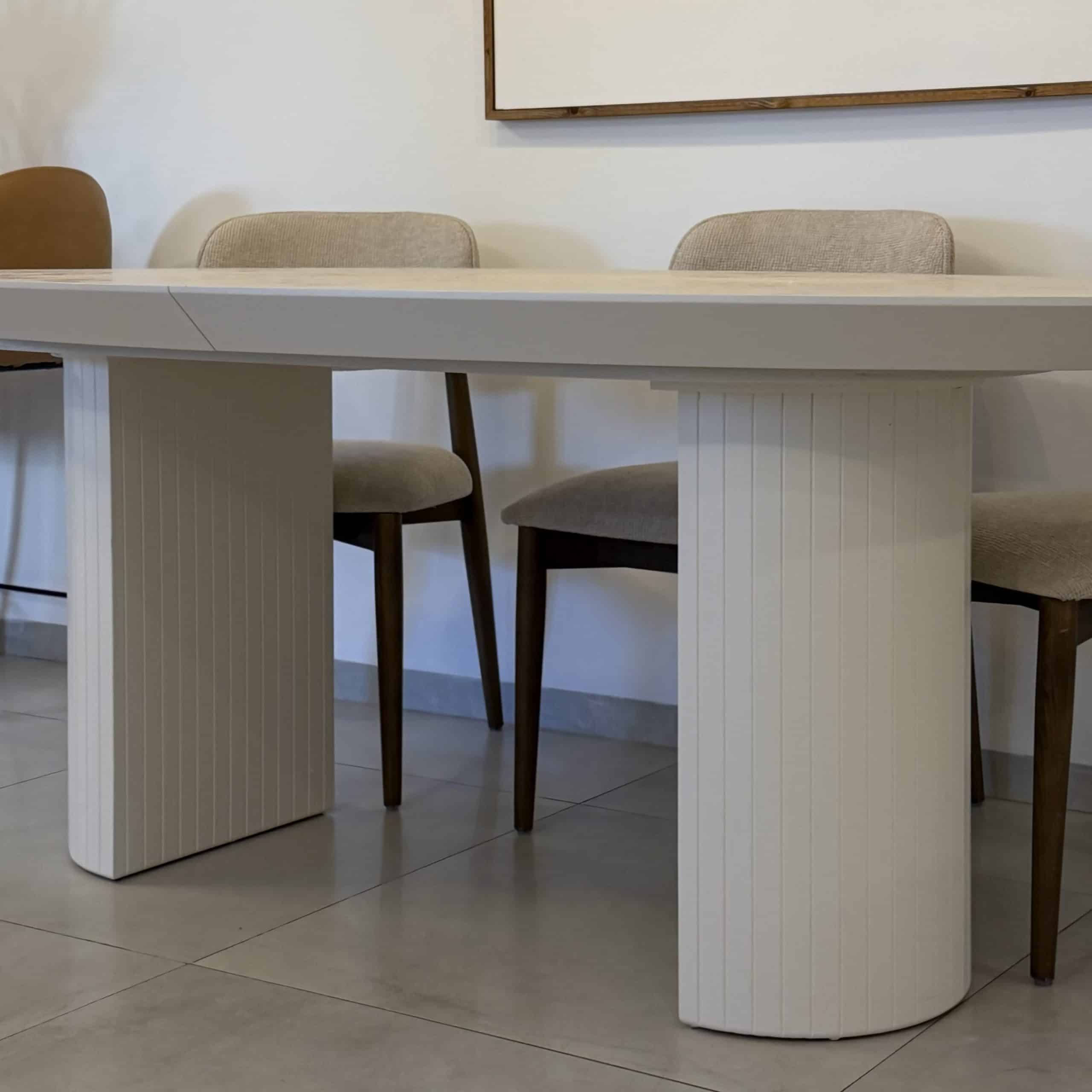 פינת אוכל דגם רודוס אובאל עם הגדלות | בעיצוב אישי פינת אוכל דגם רודוס אובאל עם הגדלות | בעיצוב אישי