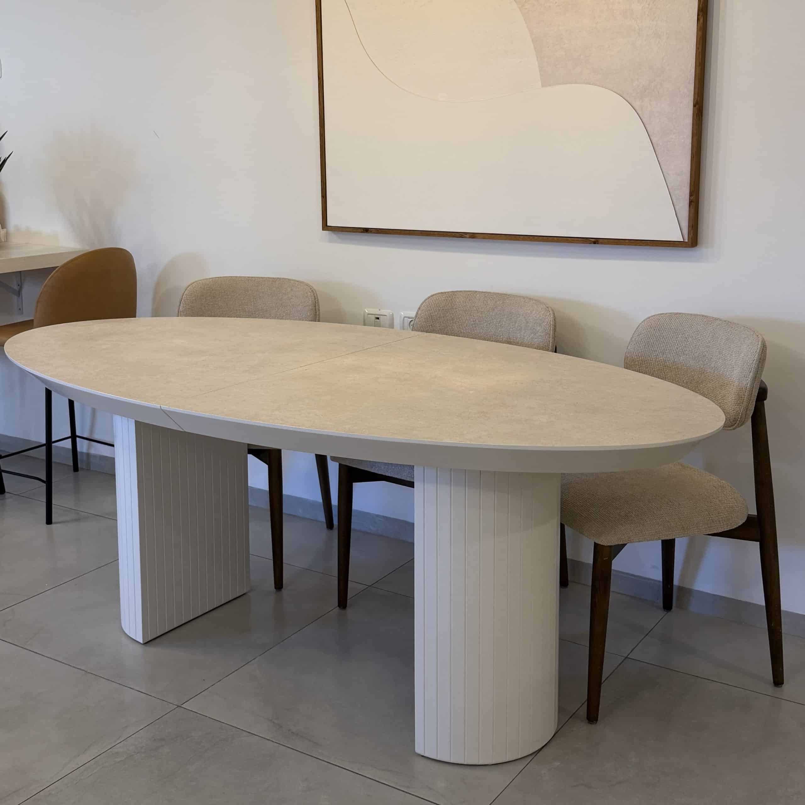 פינת אוכל דגם רודוס אובאל עם הגדלות | בעיצוב אישי פינת אוכל דגם רודוס אובאל עם הגדלות | בעיצוב אישי